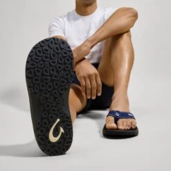 OluKai ‘Ohana - Navy / Onyx 15 OluKai ‘Ohana - Navy / Onyx -Urban Sneaker Hub 10110 54OX 106 M OHANA NavyOnyx