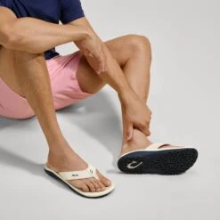 OluKai ‘Ohana - White Sand / Deepest Depths -Urban Sneaker Hub 10110 WS2D 102 M OHANA WhiteSandDeepestDepths