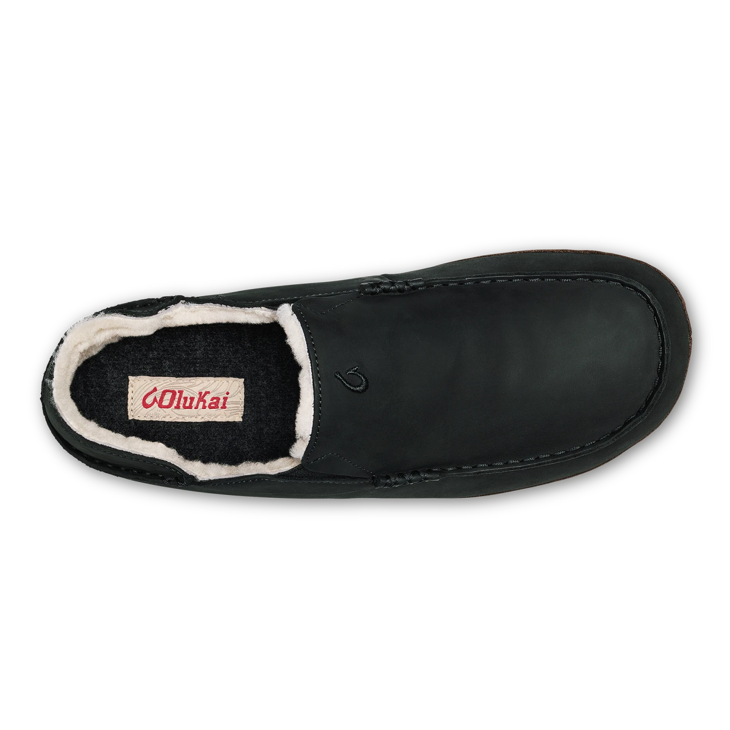 OluKai Moloā Slipper-Black / Dk Java 7 OluKai Moloā Slipper-Black / Dk Java - Image 5