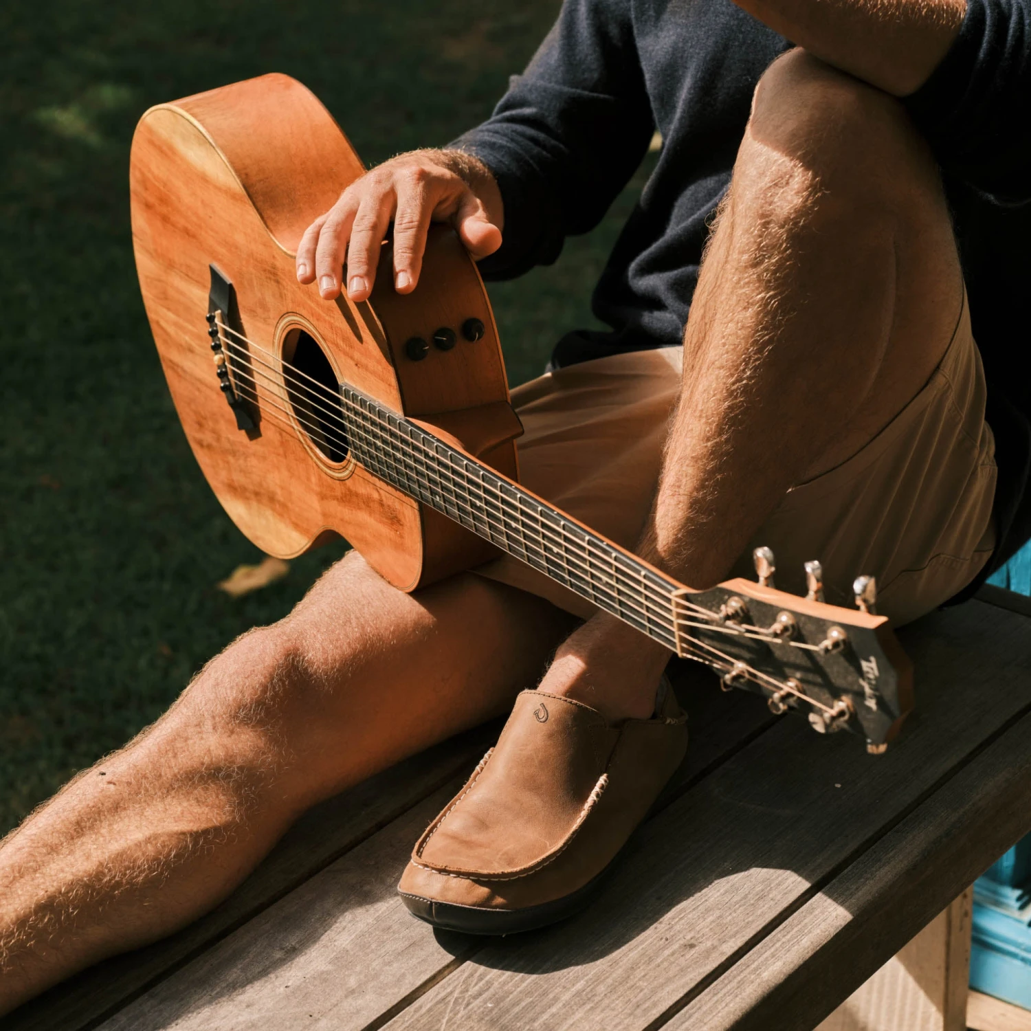 OluKai Moloā Slipper - Toffee / Dark Wood 8 OluKai Moloā Slipper - Toffee / Dark Wood - Image 6