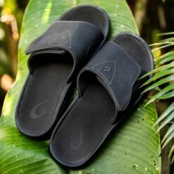 OluKai Nalu Slide - Black 12 OluKai Nalu Slide - Black -Urban Sneaker Hub 10332 4040 102