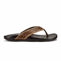 OluKai Hikianalia - Tan / Dark Java