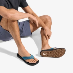 OluKai Ulele - Blue Fog / Lava Rock 12 OluKai Ulele - Blue Fog / Lava Rock -Urban Sneaker Hub 10435 BFLR 102 M ULELE BlueFogLavaRock