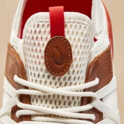 OluKai Mio Lī- Bright White / Red Lava -Urban Sneaker Hub 10440 WB7U 201