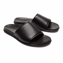 OluKai ‘Ōlali Slide - Black / Black 13 OluKai ‘Ōlali Slide - Black / Black -Urban Sneaker Hub 10551 4040 003 M OLALISLIDE BlackBlack