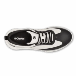 OluKai Mākena - Bright White / Lava Rock -Urban Sneaker Hub 10555 WBLR 004 M MAKENA BrightWhiteLavaRock