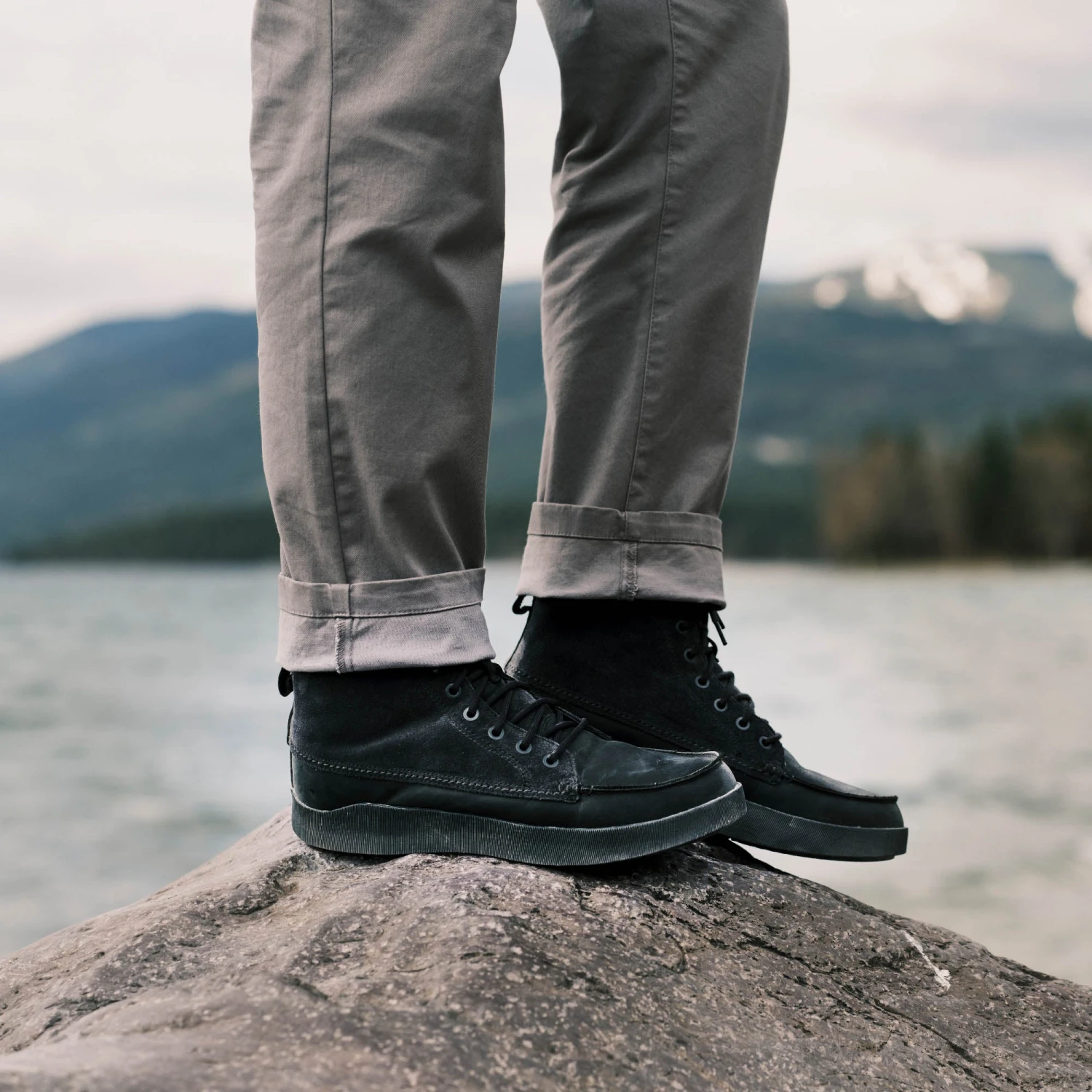 OluKai Mōlina Suede - Lava Rock 4 OluKai Mōlina Suede - Lava Rock - Image 2