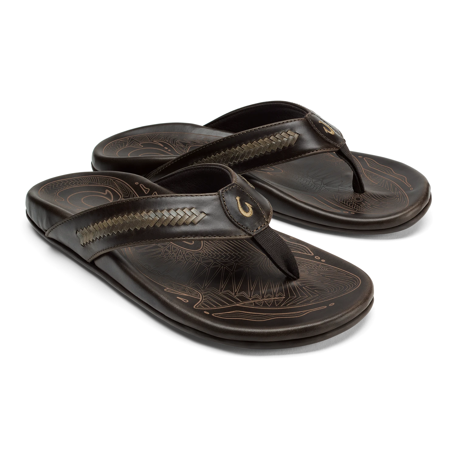 OluKai Mea Ola Mano-Dk Java / Mustang 6 OluKai Mea Ola Mano-Dk Java / Mustang - Image 4