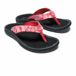 OluKai ‘Ohana - Lehua Flower / Onyx 10 OluKai ‘Ohana - Lehua Flower / Onyx -Urban Sneaker Hub 20110 LFOX 003 W Ohana LehuaFlowerOnyx