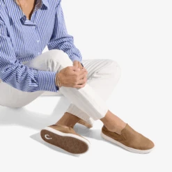 OluKai Pehuea Leather-Sahara / Toffee 18 OluKai Pehuea Leather-Sahara / Toffee -Urban Sneaker Hub 20329 FM33 102 W PEHUEALEATHER SaharaToffee