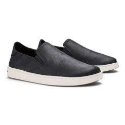 OluKai Pehuea Leather-Onyx / Onyx 17 OluKai Pehuea Leather-Onyx / Onyx -Urban Sneaker Hub 20329 OXOX 003 W PEHUEALEATHER OnyxOnyx