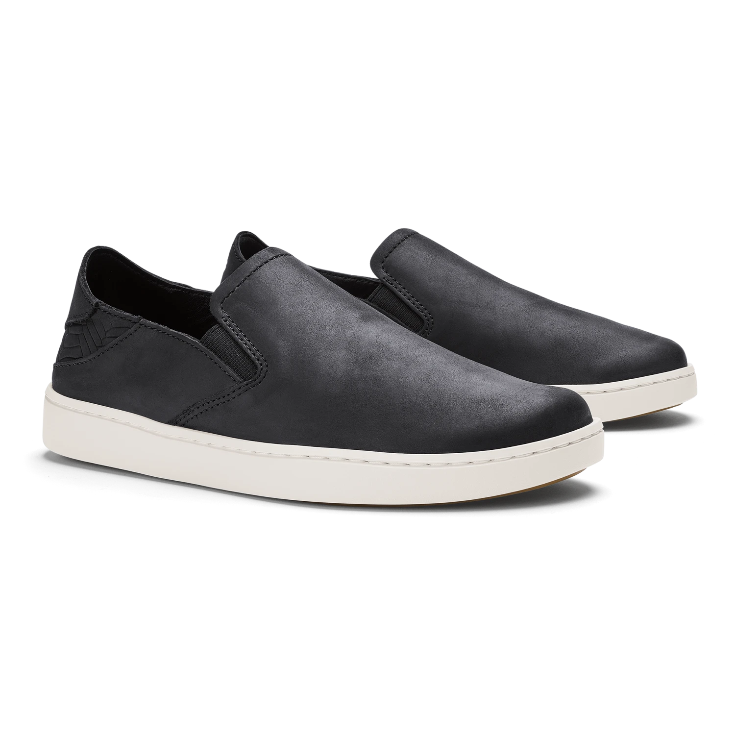 OluKai Pehuea Leather-Onyx / Onyx 8 OluKai Pehuea Leather-Onyx / Onyx - Image 6