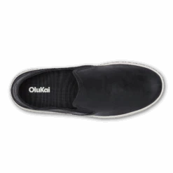 OluKai Pehuea Leather-Onyx / Onyx 20 OluKai Pehuea Leather-Onyx / Onyx -Urban Sneaker Hub 20329 OXOX 004 W PEHUEALEATHER OnyxOnyx