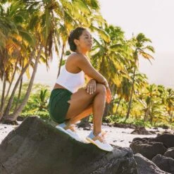 OluKai Wailuku - Bright White / Sea Ice -Urban Sneaker Hub 20478 WBZC 103