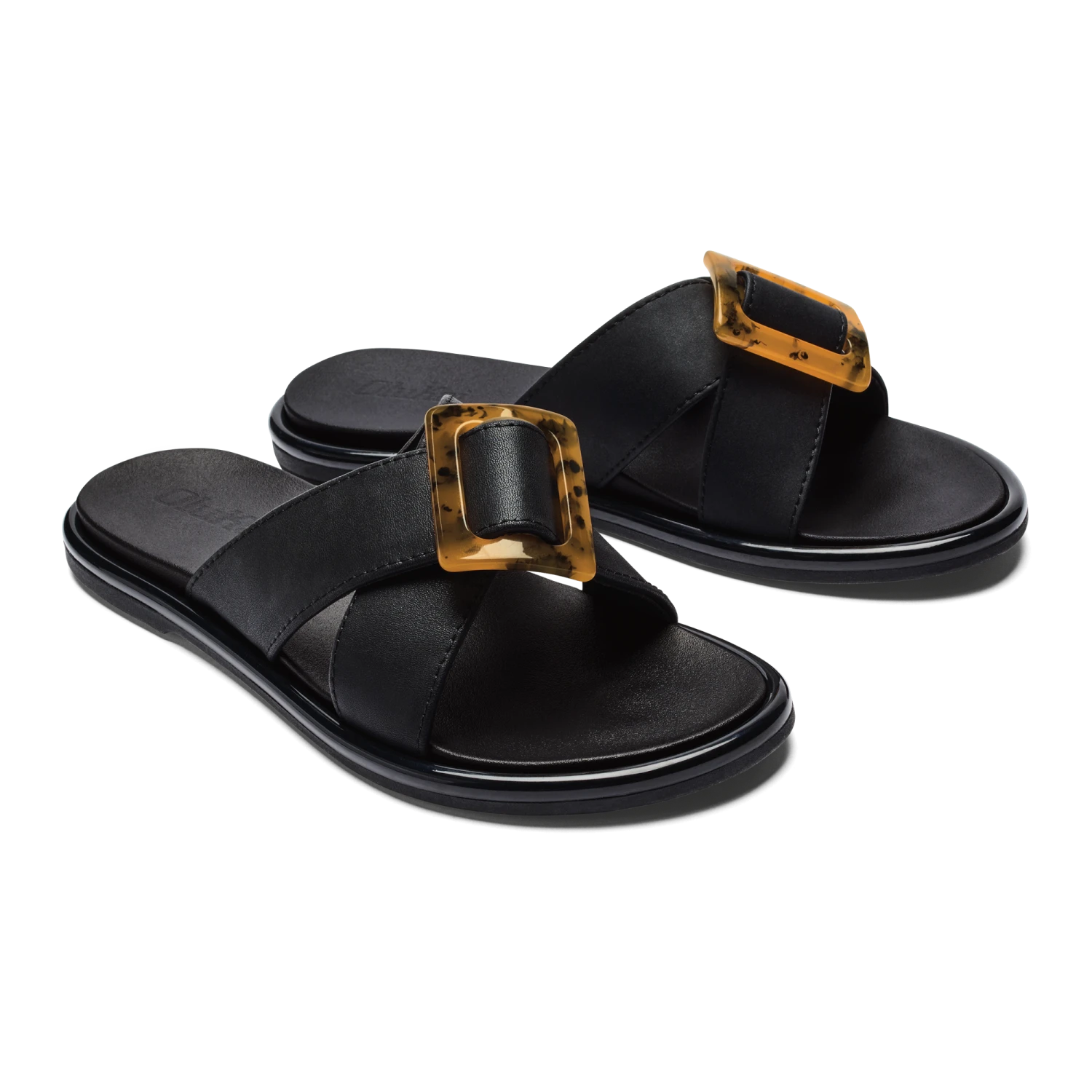 OluKai La‘i Slide - Black 6 OluKai La‘i Slide - Black - Image 4