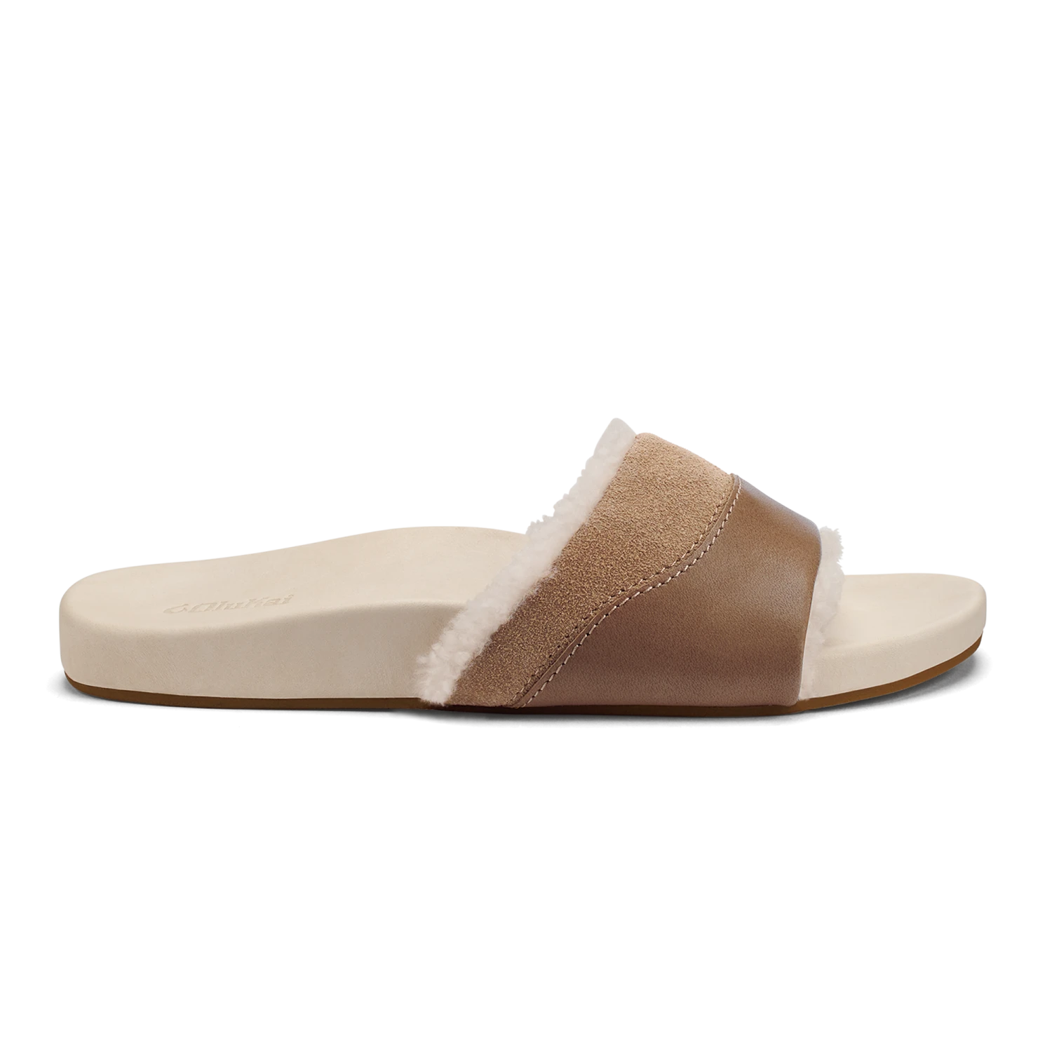 OluKai Hō‘ala Slide - Tan / Puka 3 OluKai Hō‘ala Slide - Tan / Puka