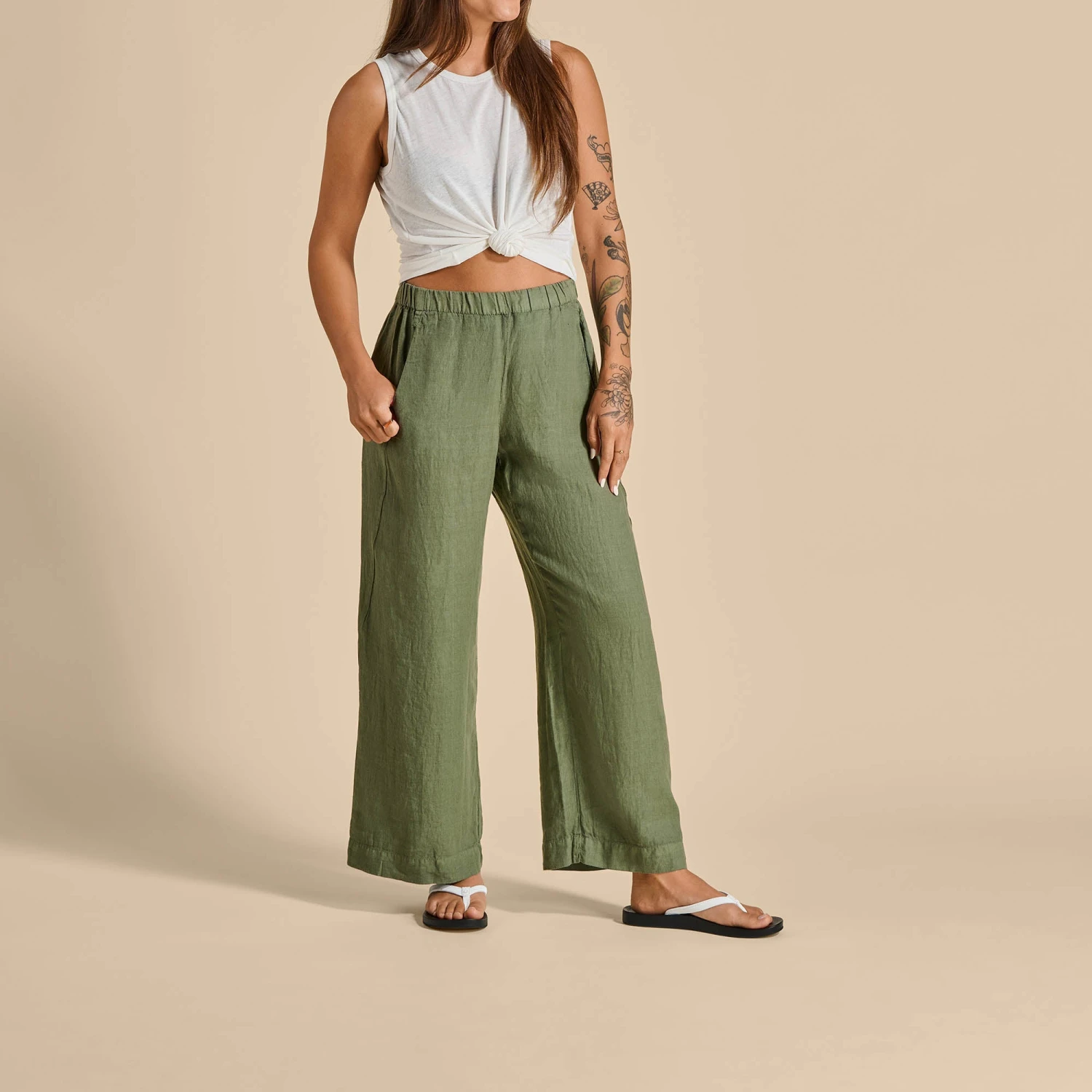 OluKai ‘Uiki - Bright White / Lava Rock 9 OluKai ‘Uiki - Bright White / Lava Rock - Image 7