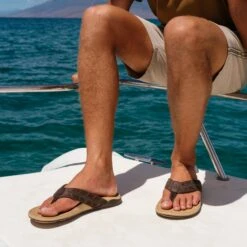 OluKai Tuahine Palm-Dk Java / Golden Sand 17 OluKai Tuahine Palm-Dk Java / Golden Sand -Urban Sneaker Hub Golden 204