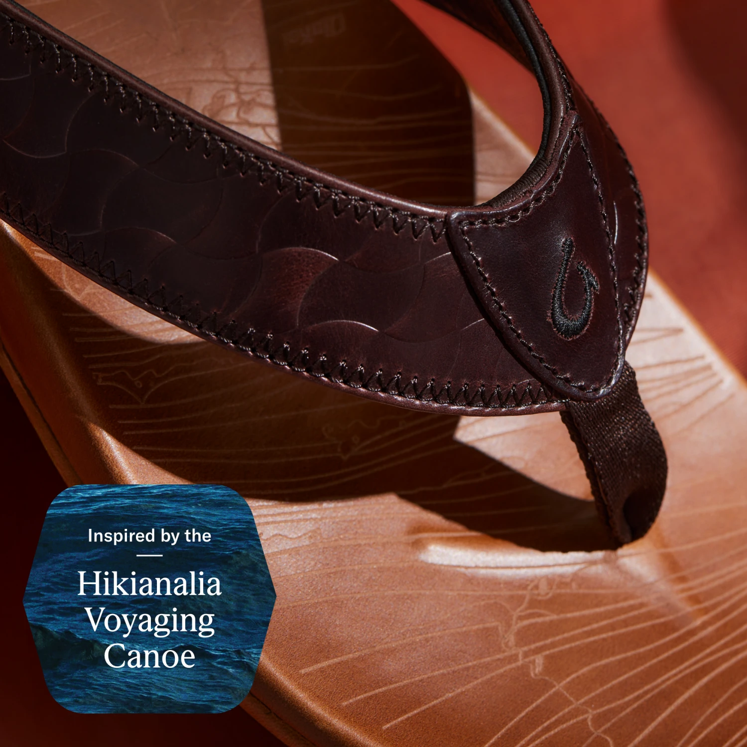 OluKai Hikianalia-Dark Java / Tan 4 OluKai Hikianalia-Dark Java / Tan - Image 2