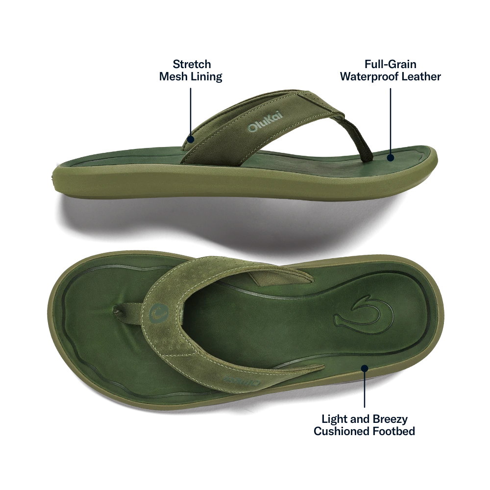 OluKai Pili - Desert Moss / Deep Green 4 OluKai Pili - Desert Moss / Deep Green - Image 2