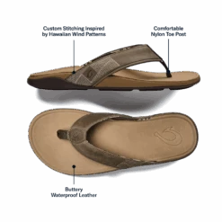 OluKai Tuahine - Hunter / Golden Sand 15 OluKai Tuahine - Hunter / Golden Sand -Urban Sneaker Hub Tuahine Hunter Golden Sand